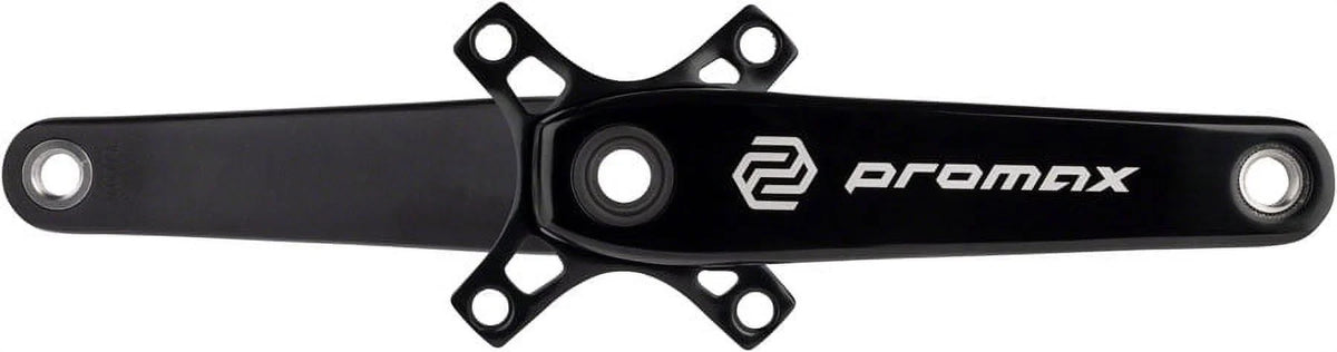 Promax 180mm, Crankset 24mm - 2-Piece, Spindle, Black HF-2