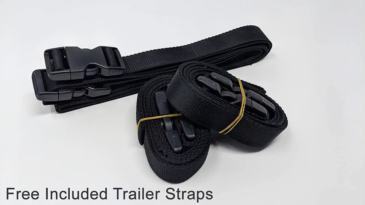climate - VXR Trailer Jet Rain, Fabric Yamaha Straps All from Includes Weatherproof & - Bag for Ski More! 2013-2019 & Sun, Storage Wave Highest Covers - grade Trailerable Gray - Protect - Runner