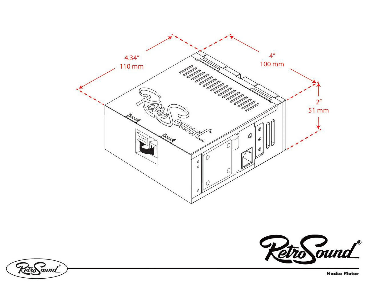1977-85 AM/FM Compatible Features Bluetooth, AUX, RetroRadio Capri with Mercury Include LACB-M1-121-03P-73PMC3
