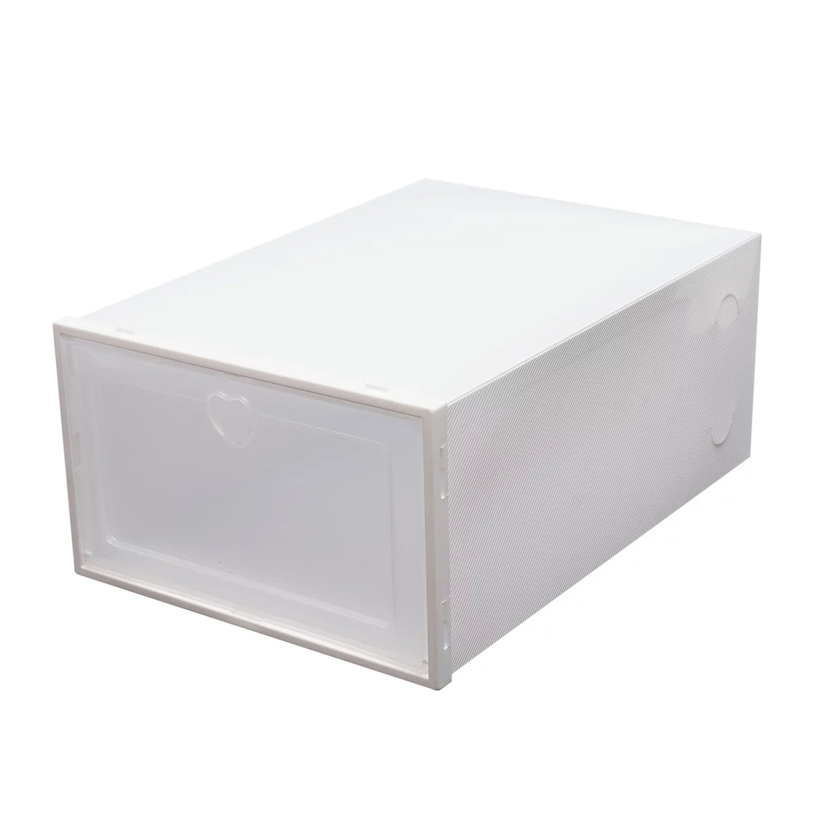 Boxes Storage Flip Plastic Organizer Shoe 20Pcs Case Drawer Clear Box Clamshell Stackable Container Shoe Foldable Loyalheartdy