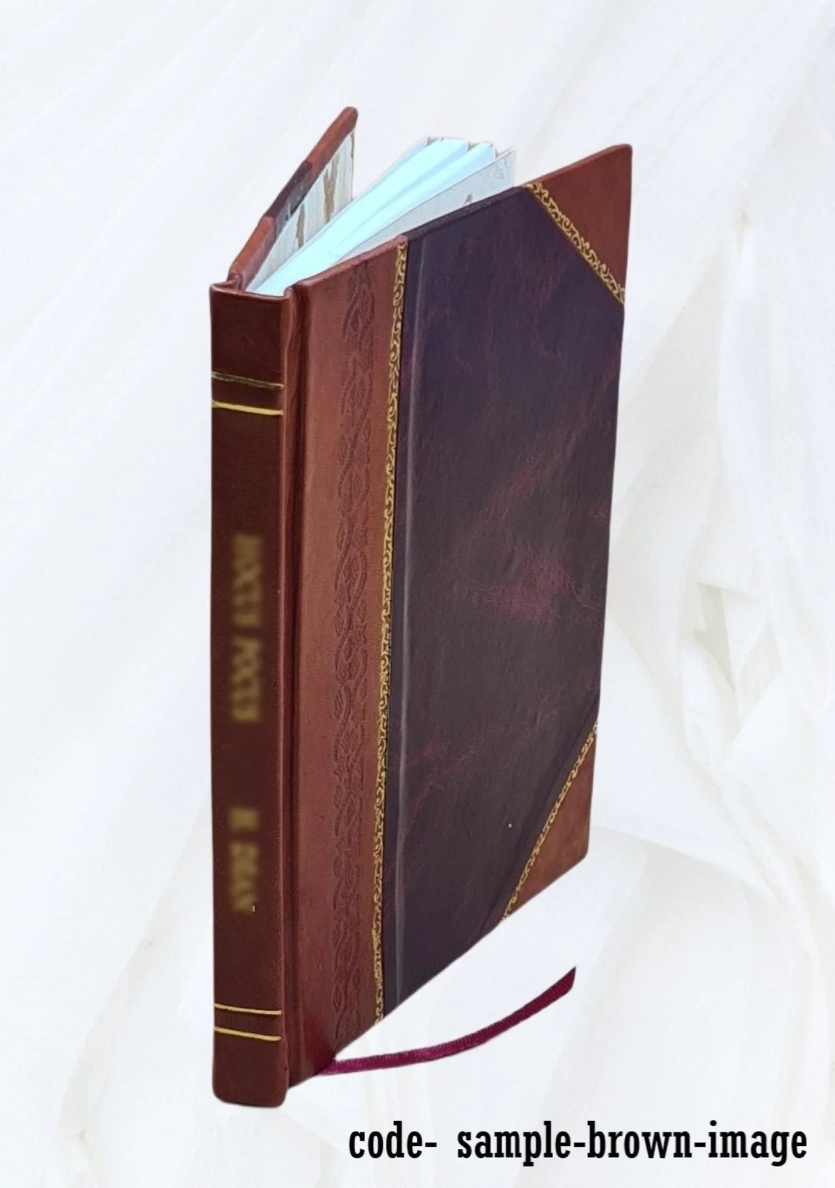 of Bound] Literature [Leather 4 1844 1844-08: Art Iss Monthly 6 Orion 4 a Volume The Magazine Vol and
