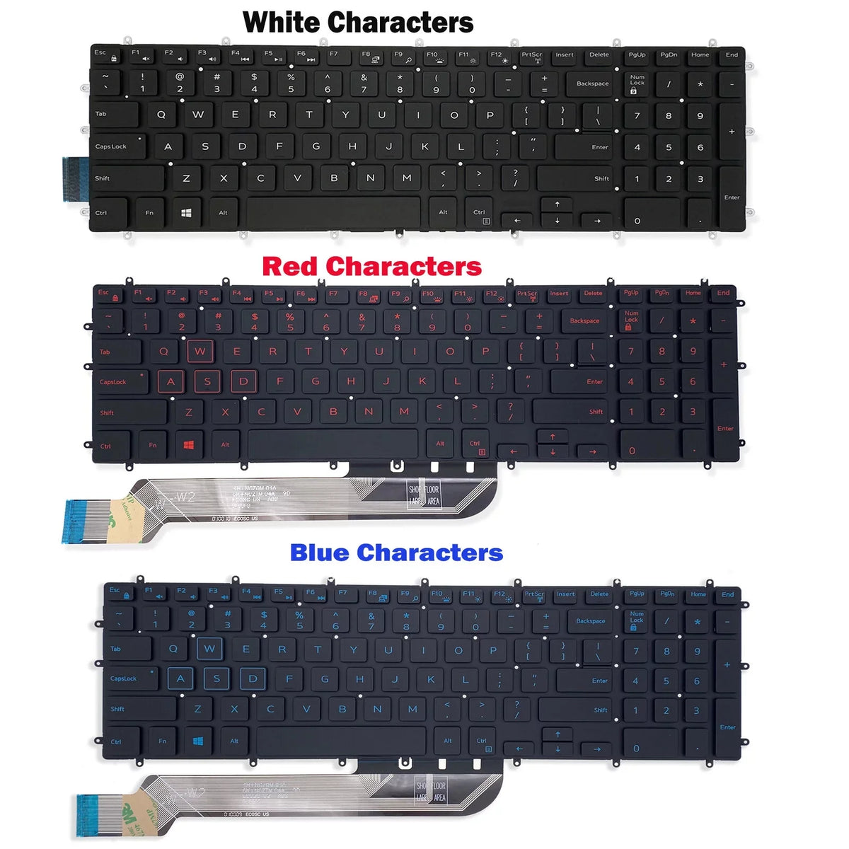 5587 7790 3590 G5 7588 G7 Keyboard Backlit 3579 US 5590 3779 G3 7590 For