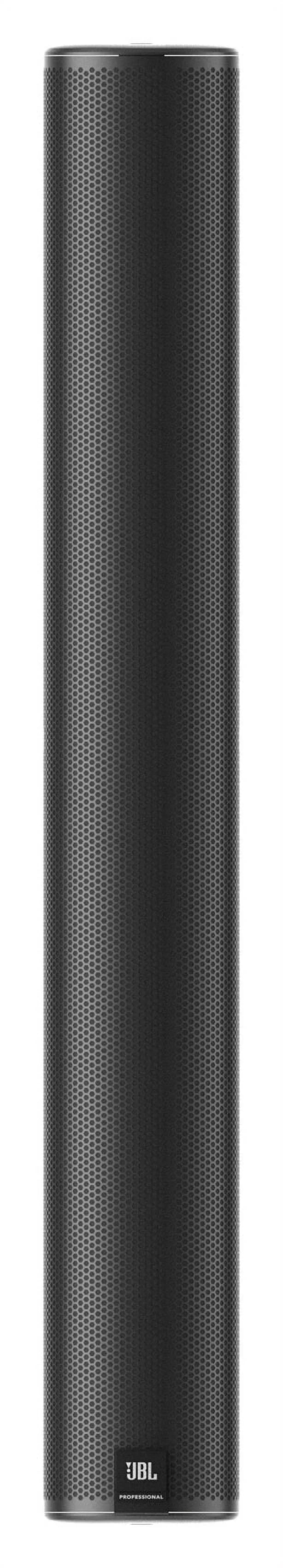 24" COL600-BK 70V Array Speakers+Amp Wall Commercial Mount (6) Column Black JBL