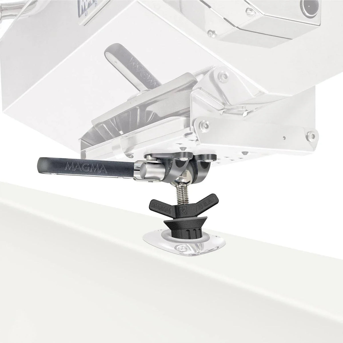 Mount Fish for - Rectangular Holder Rod Double LeveLock T10-375 Grip Grills Powr Magma Locking