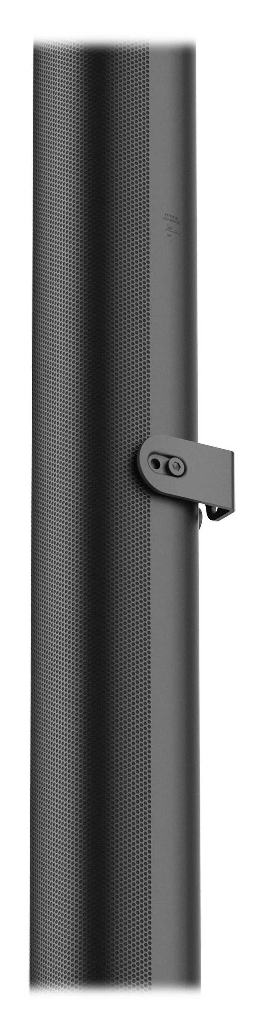 24" COL600-BK 70V Array Speakers+Amp Wall Commercial Mount (6) Column Black JBL