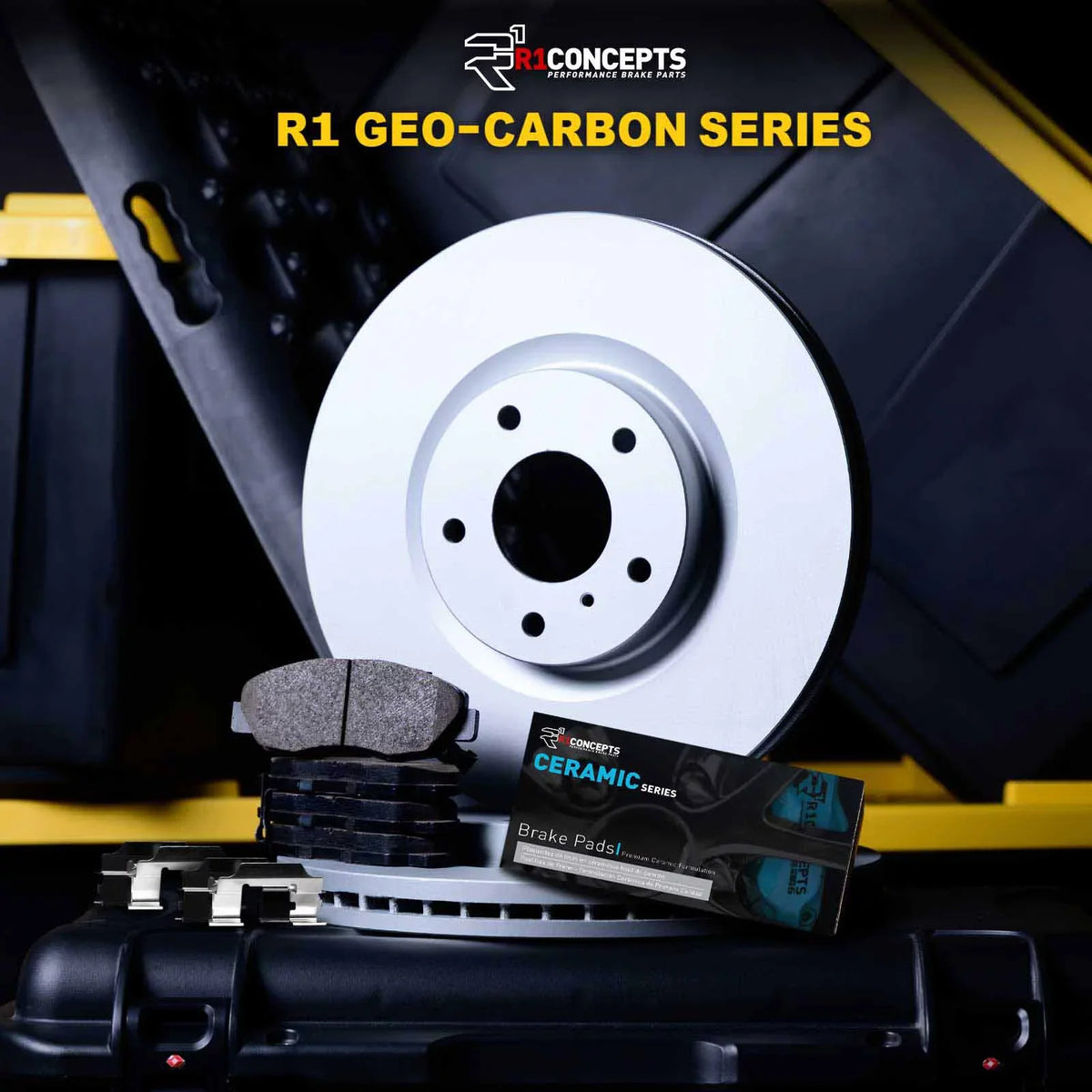 Coated R1 Concepts 76064 With C 2012-2019 Pads Concepts Carbon TOYOTA Wdwh1 Fits select: Brake Ceramic PRIUS YARIS, TOYOTA R1 2007-2018 Rotor