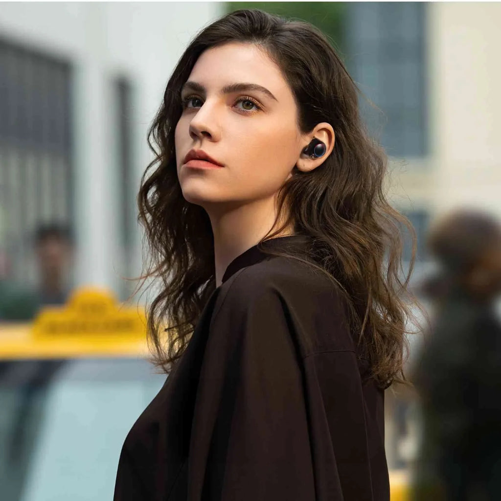 Boost + Resistance, S88 Bluetooth Black, Connect, Case, Dual Doogee Earbuds with Plus Bluetooth Compatible UrbanX IPX5 5.2 Charging True Wireless Balanced, liquid Connection, Bass