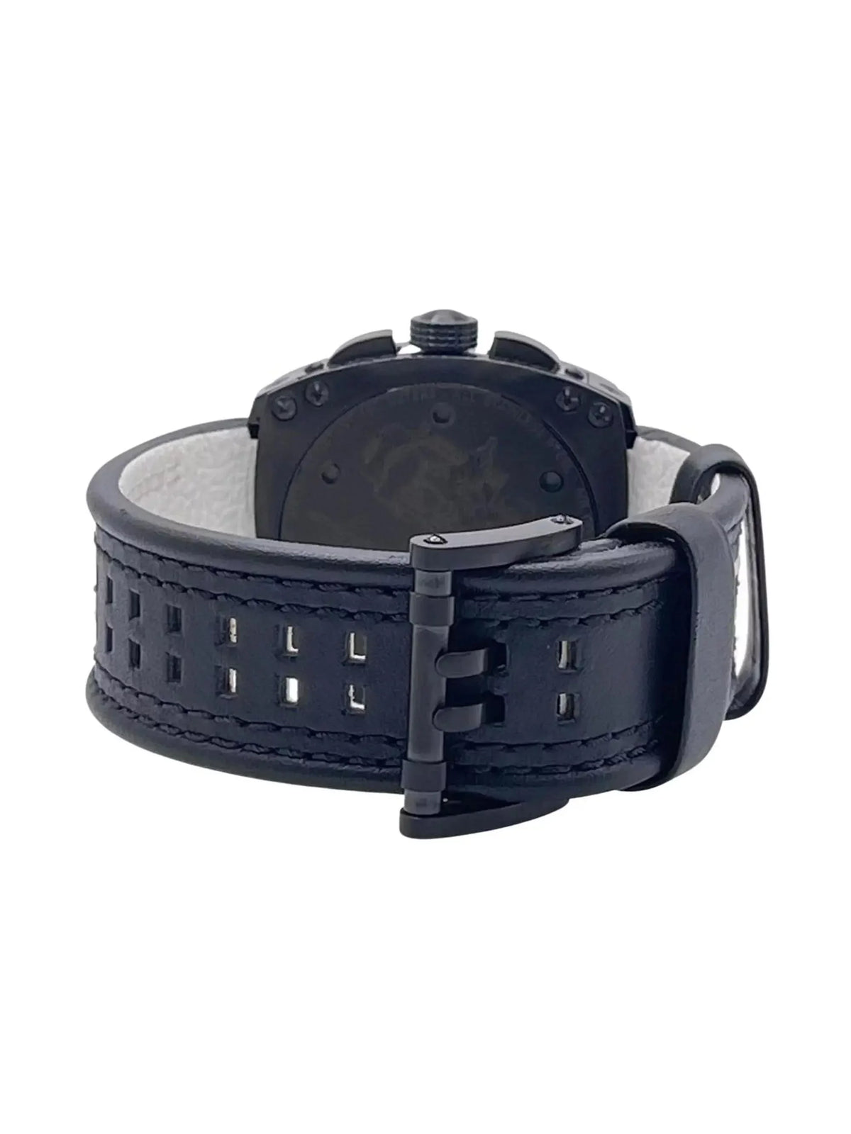 Tony Mens Quartz Watch XL.1142 Steel Black Kanaan Dial Limited Edition