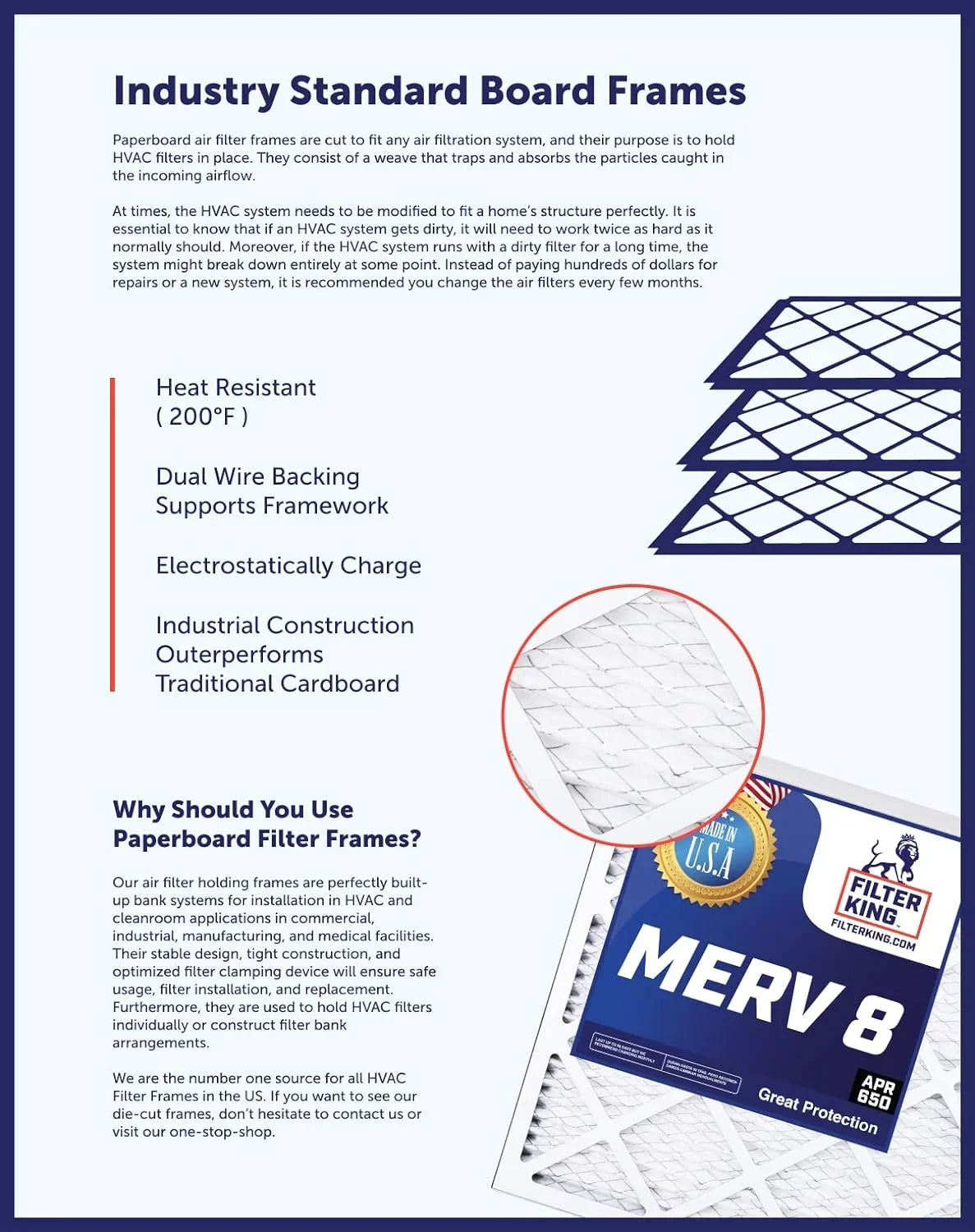 .75" A/C 4-PACK 14x20.5x1a x 8 Pleated | MERV Furnace | MADE | Actual HVAC x | Filters King Filter 14 USA dimension: IN 20.5 Filter Air