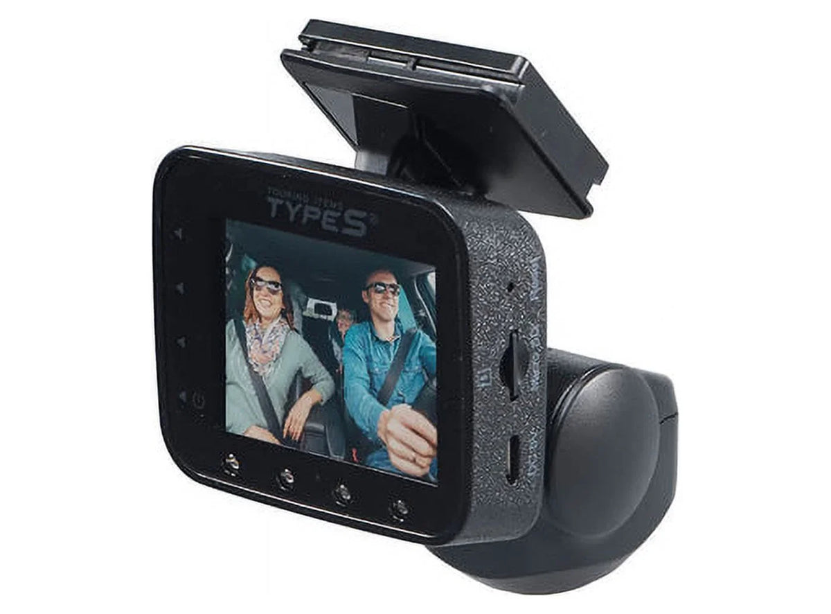2K Pro 360 Mode BT530025-1 Dashcam Smart Recording P200 and G-Sensor VR Type Resolution Built-in S with GPS &