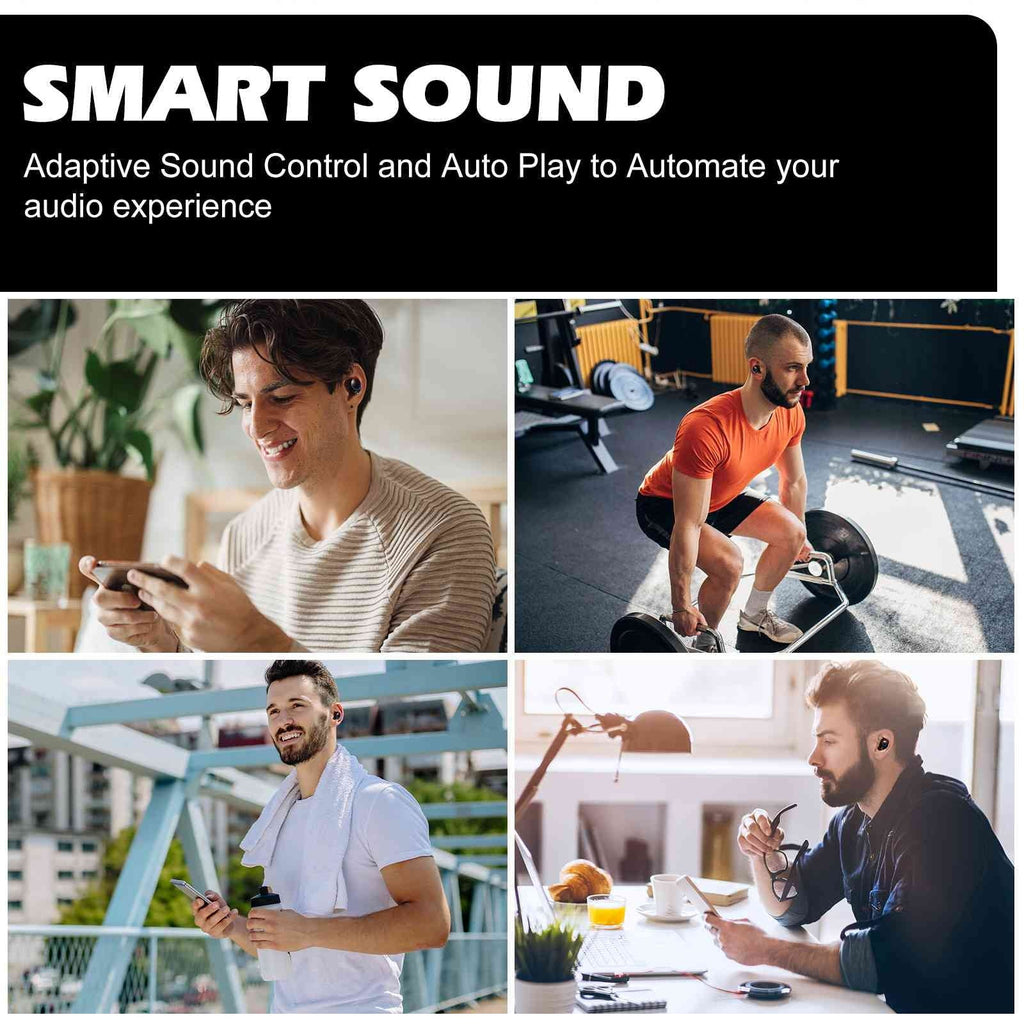 Case, Bluetooth Black, Boost Dual + Compatible IPX5 Bass Balanced, Wireless Earbuds 2 Resistance, with UrbanX Connection, 5.2 Charging Bluetooth OnePlus Ace liquid True Connect,