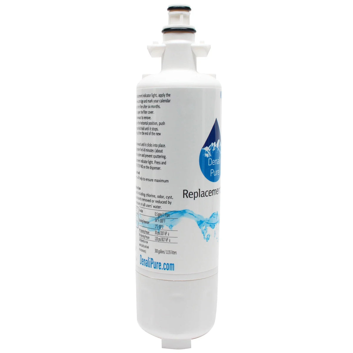 & & Air Refrigerator - Compatible Filter Pure Fridge Kenmore Kit Denali Brand LT120F - Kenmore Filter 79572059110 5-Pack Replacement LT700P liquid