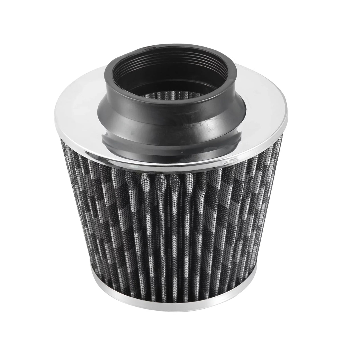 Clamp Cone 60mm Replacement Air Washable Reducer Fiber Dry 1pcs Intake Pattern Cold Air 2.3" Inlet on Ring Filter Carbon
