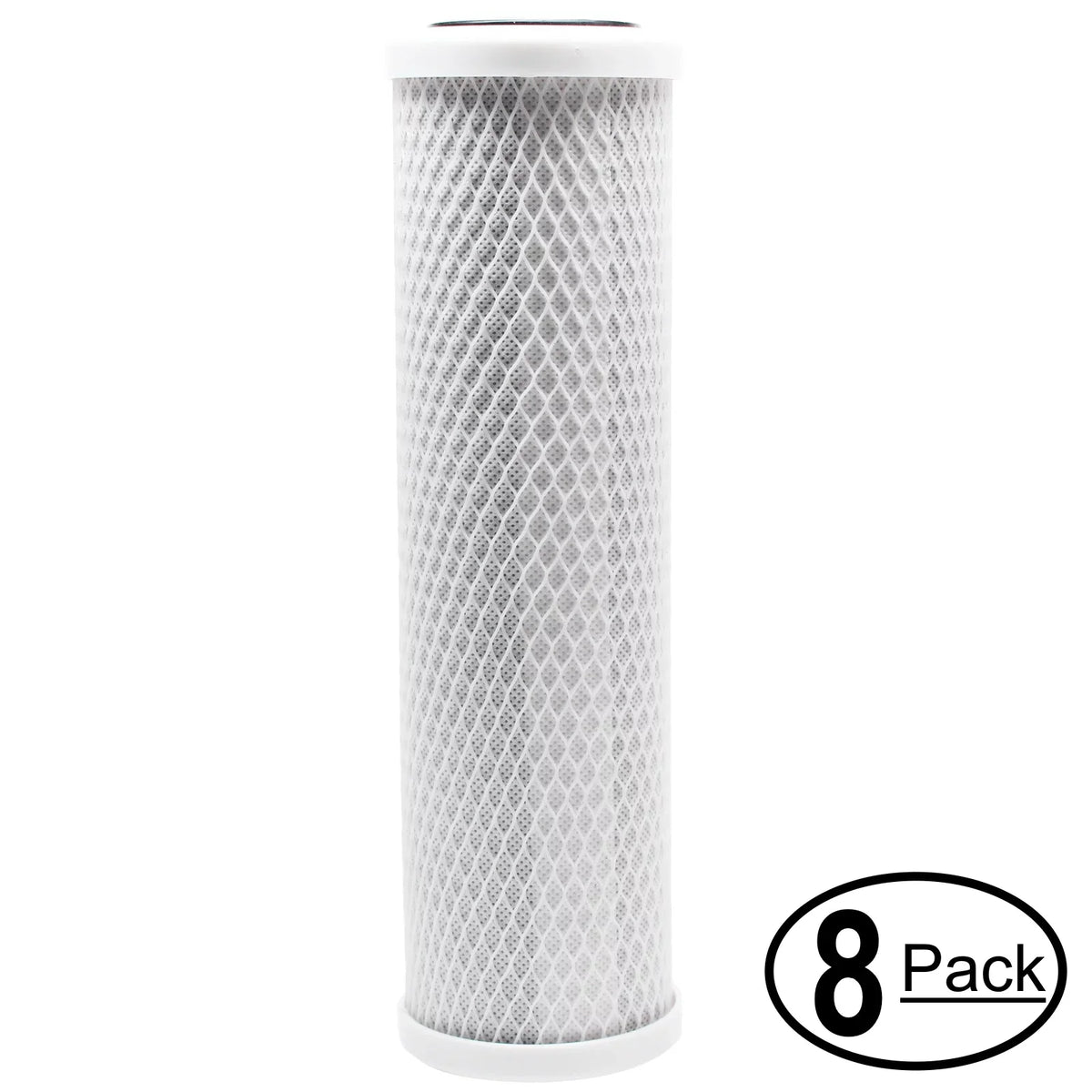 Activated Pure Universal 35 8-Pack - Deluxe System inch for Filter Denali Captive Captive - Filter Block Replacement RO 10 Purity CP1131 Filter for Carbon GPD Purity Brand