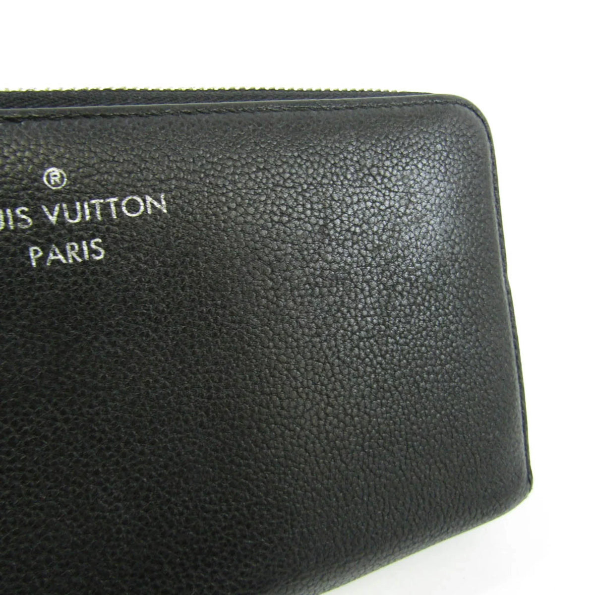 Pre-Owned (bi-fold) M60146 Veau Cachemire Long Comet Noir Portefeuille Wallet (Good) Leather Women's