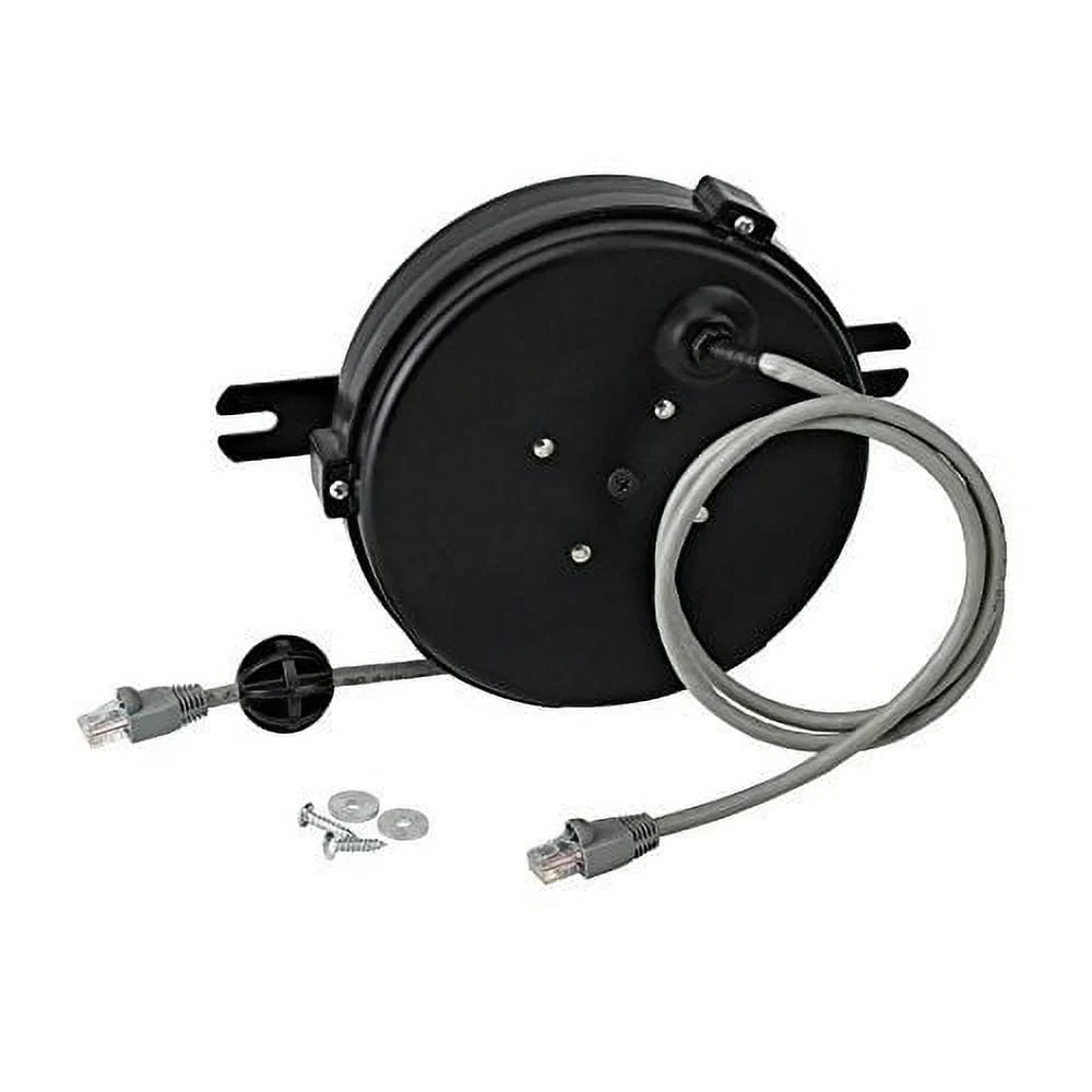 Cable, 20' Reel, Listed ProReel Professional Retractable CAT6 Cord Grade RJ45 Plugs; Modular UL/CSA