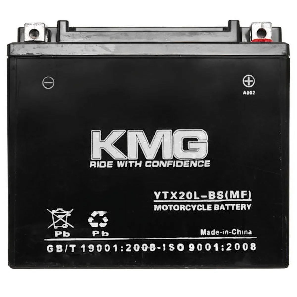 1064 Replacement 12V Moto California High Performance Free Maintenance with Battery Powersport Vintage Guzzi 2010-2012 Clsc SMF Compatible Battery Sealed YTX20L-BS KMG