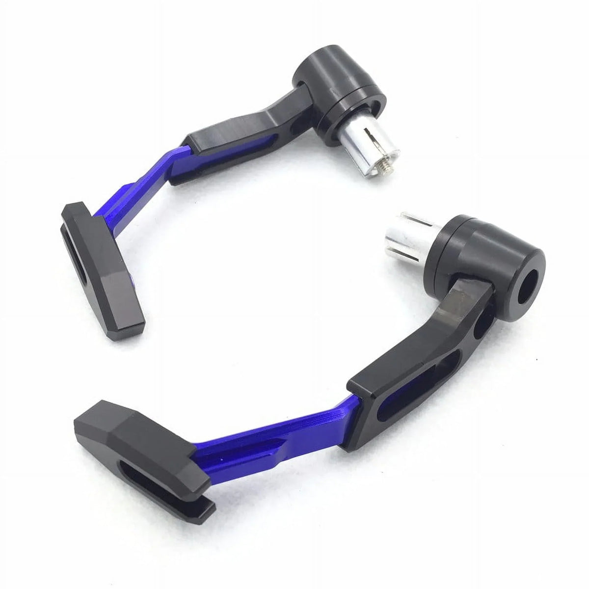 Angel Ninja Motorcycle 7/8"(22mm) For Brake Proguard HTT-MOTOR Suzuki RM Blue Adjustable Pro Hayabusa GSXR Length Black DR Clutch Protector Guard CNC Protect Levers Aprilia Kawasaki Climber