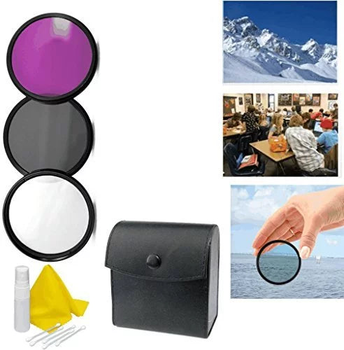 Coated Appropriate Kit Multiple Kit Filter A6000 + Cleaning 67mm 3-Piece Alpha 3pc