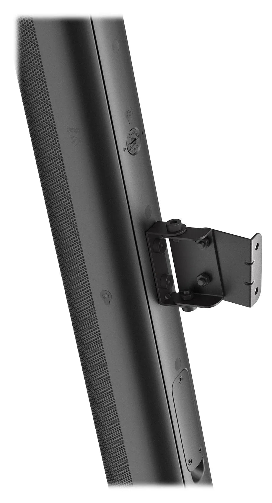 24" COL600-BK 70V Array Speakers+Amp Wall Commercial Mount (6) Column Black JBL