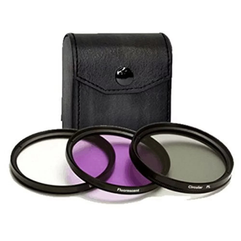 Alpha 49mm 3-Piece Appropriate A6000 Filter Coated Multiple Kit + Cleaning 3pc Kit