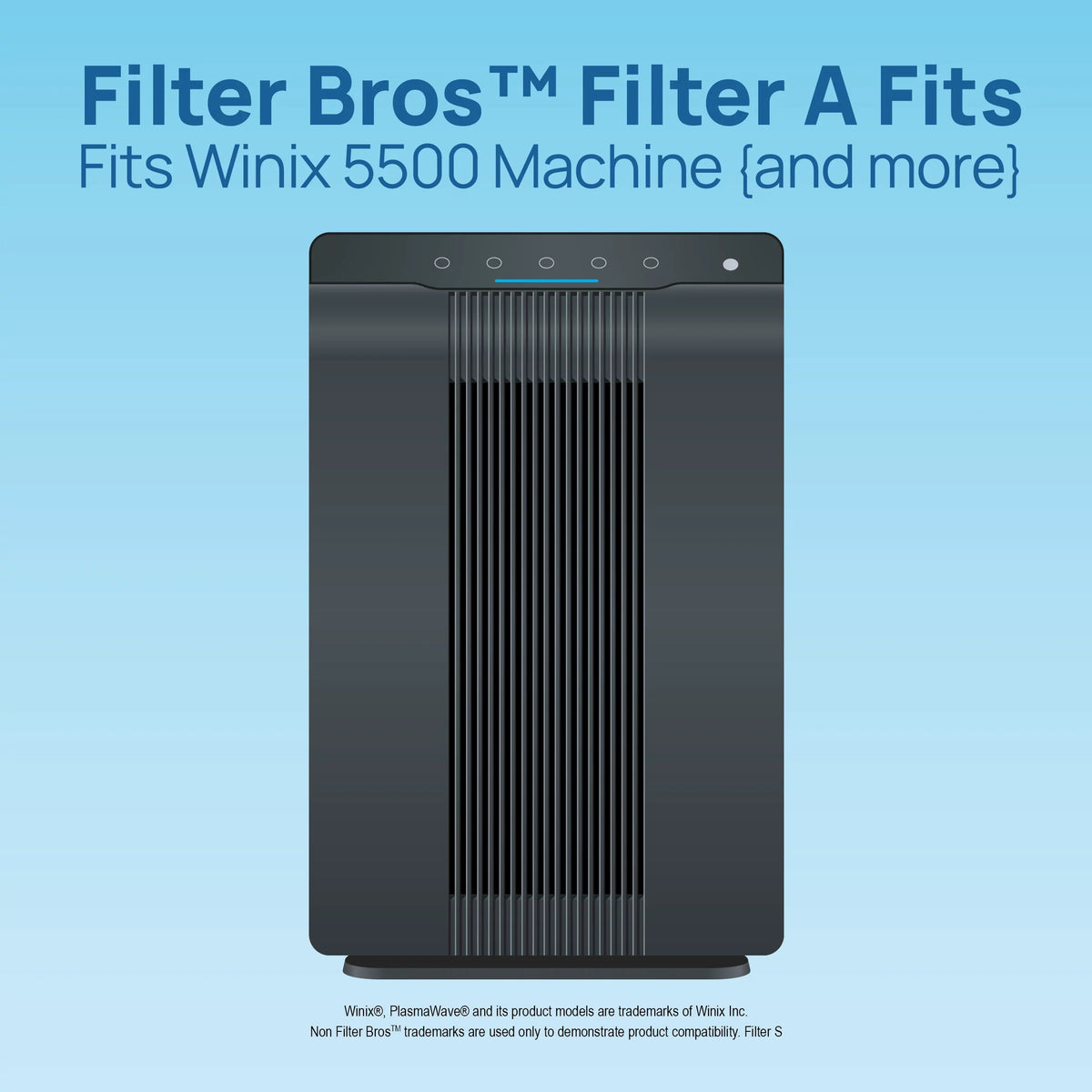 5300, Bros C535 115115 Replacement 9500, Plasmawave Winix Filter Filter 5500-2, Purifiers Compatible 5500, P300, Air HEPA A Home 6300, 5300-2, Series with 6300-2,