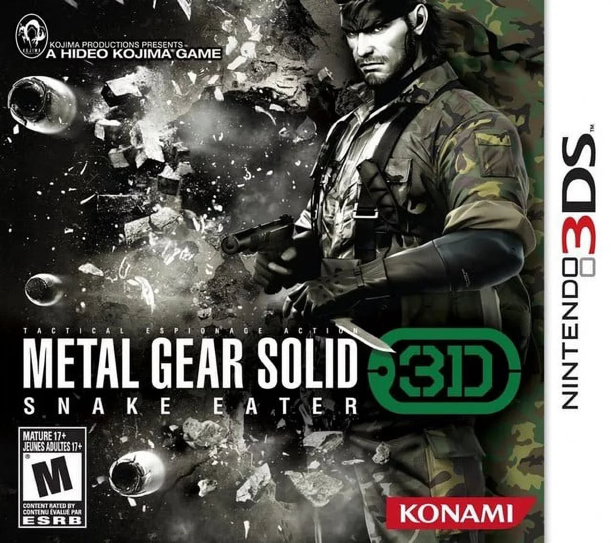 3D (Nintendo Snake 2011) Solid (Refurbished) 3DS, Gear Metal Restored Eater
