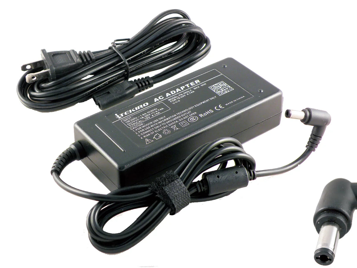 Adapter Pro iTEKIRO AC L510-EZ1410, Toshiba L510, L500, L450-W1542, L550-EZ1702 Charger L450-W1543, L550, Satellite for L500-EZ1520, L500-EZ1530,