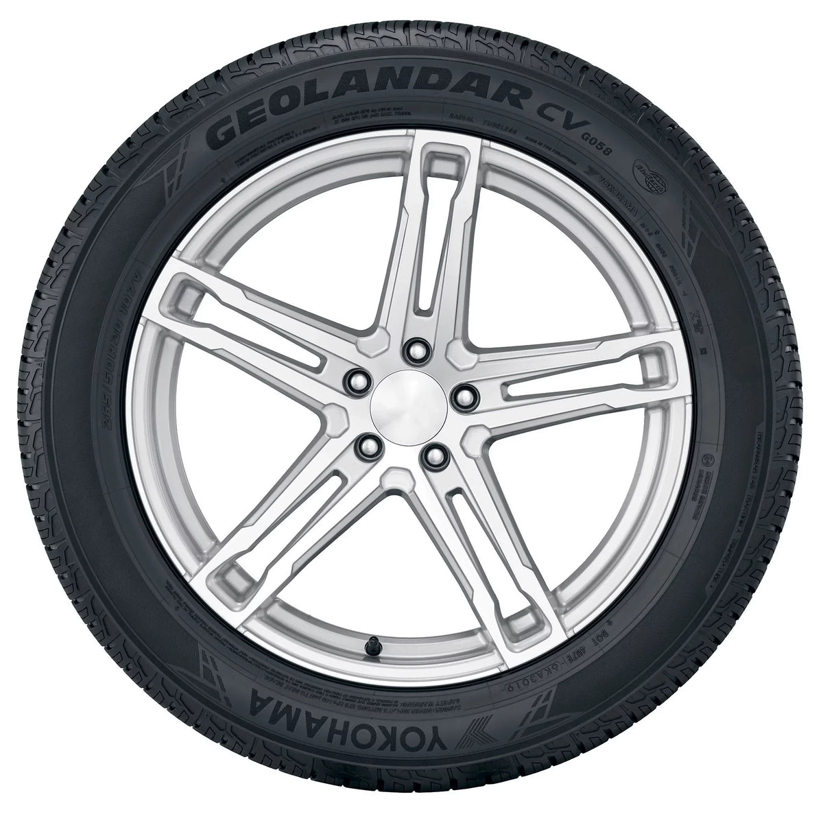 BW Season Yokohama 225/65R17 CV All G058 Geolandar 102H Tire