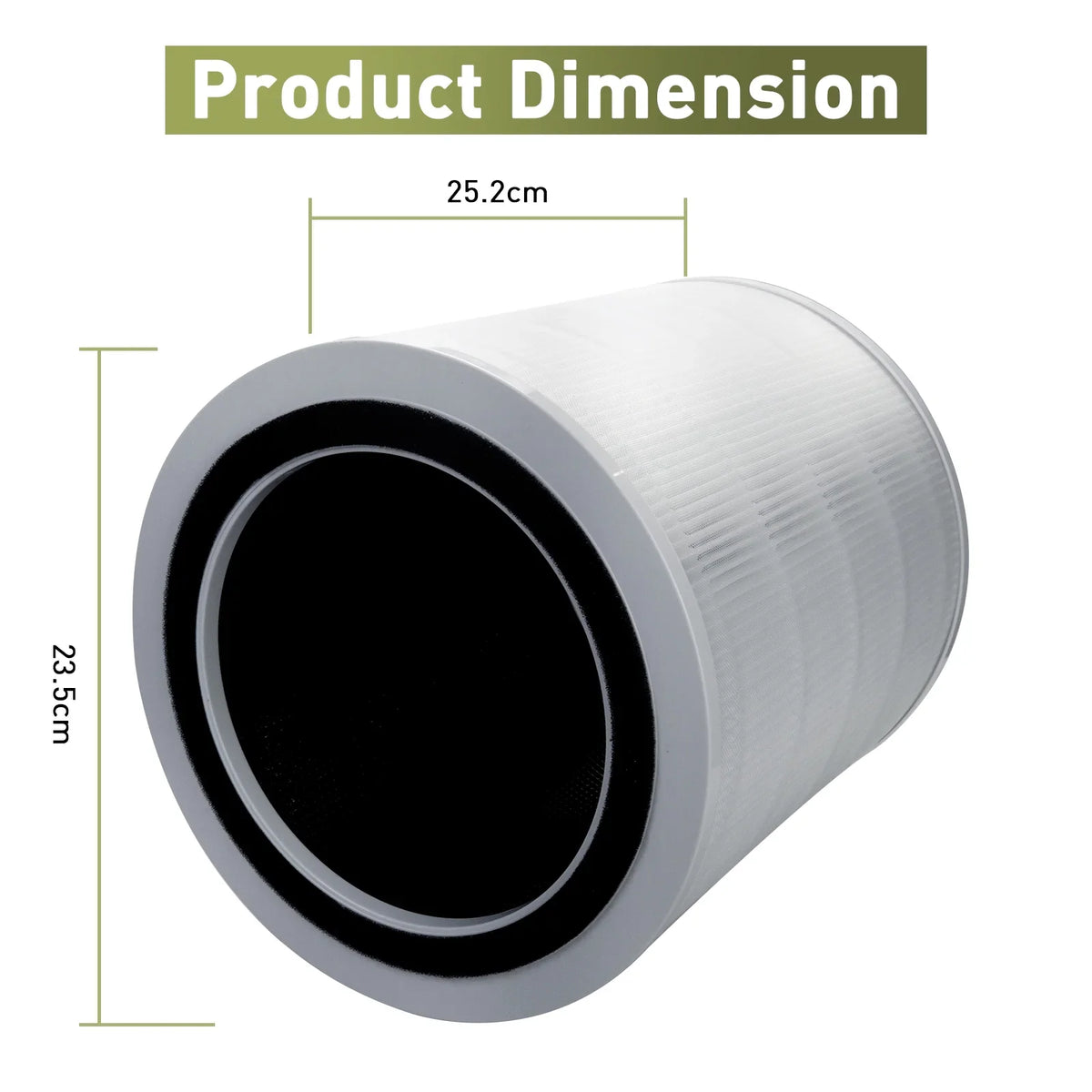 #Core HEPA to 400S 400S-RF, Core 3-in-1 400S Filter True Activated Carbon, High-Efficiency Replacement Compared Filter, Part Purifier, 1 Compatible White H13 LEVOIT Pack Air with Core