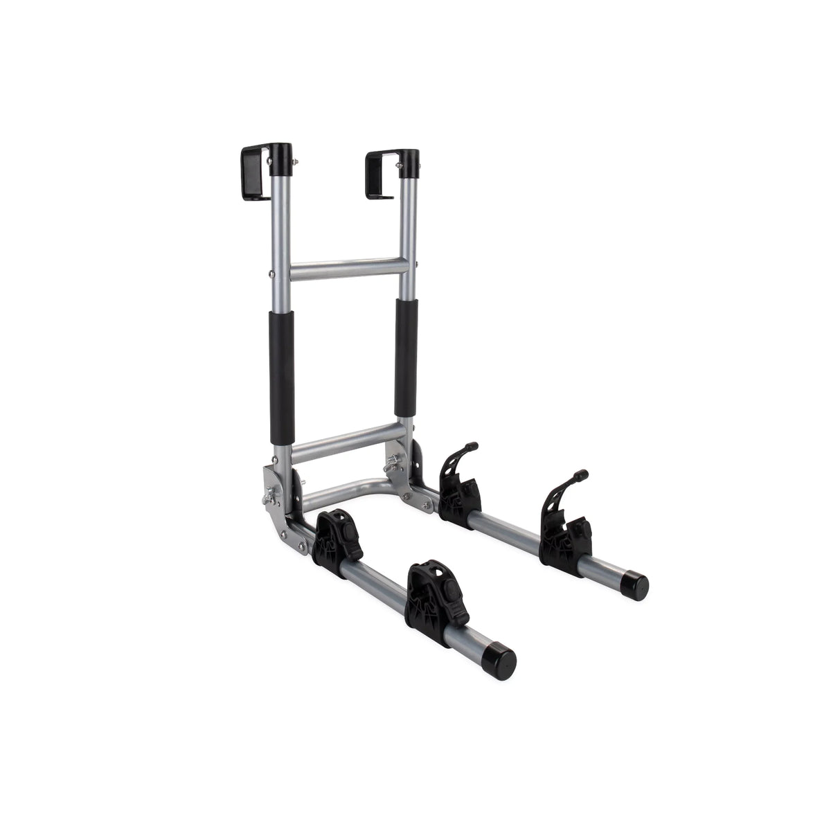 2 Rack Mount Ladder Camper/RV | Camco Holds Black Silver Bike Bikes (51492) to | Up &