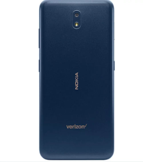 '- Verizon 3V TA-1153 Blue Prepaid Smartphone, 16GB Nokia Refurbished