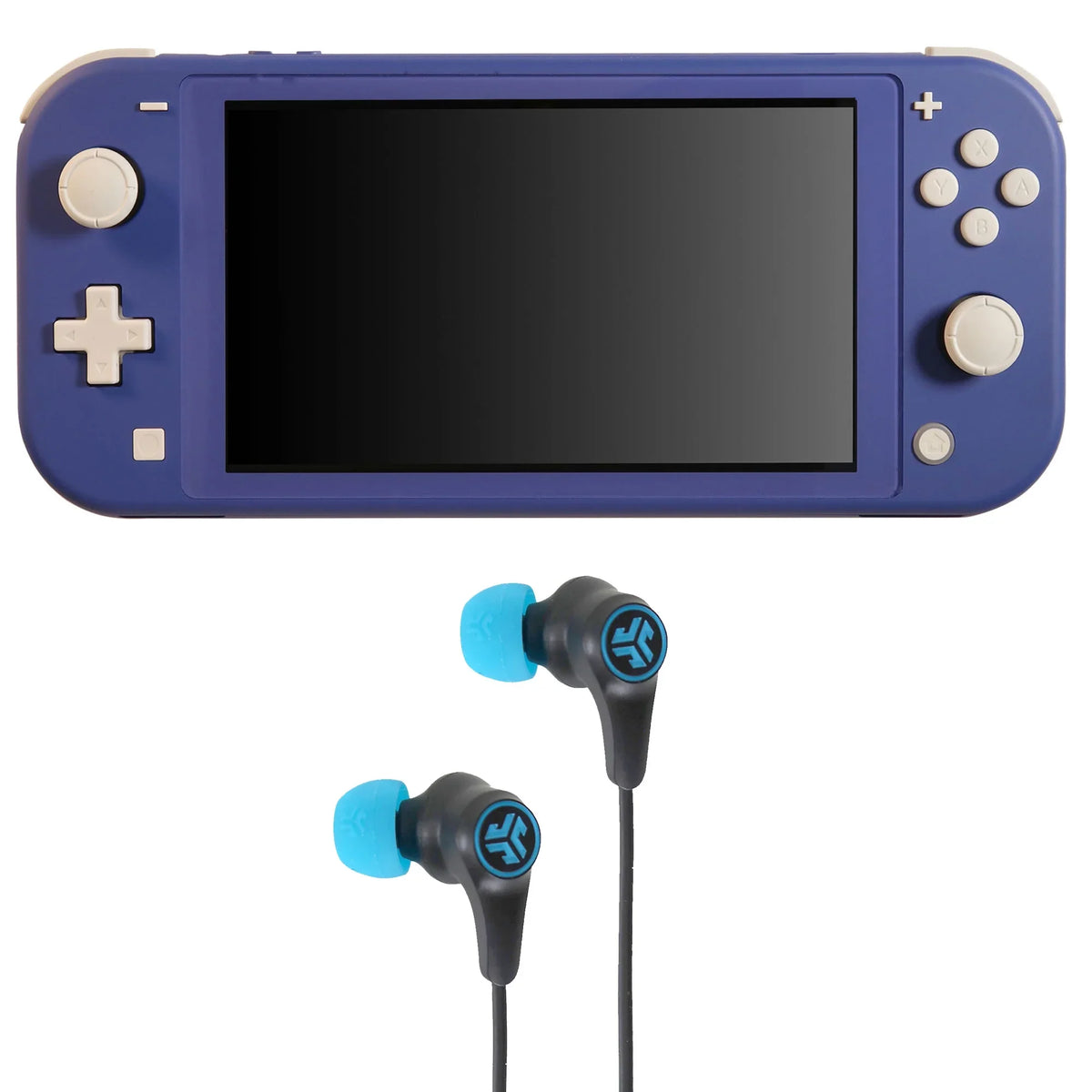 Nintendo - Gaming Black/Blue JLab Wireless Earbuds (Blue) Bluetooth with Lite Switch Play